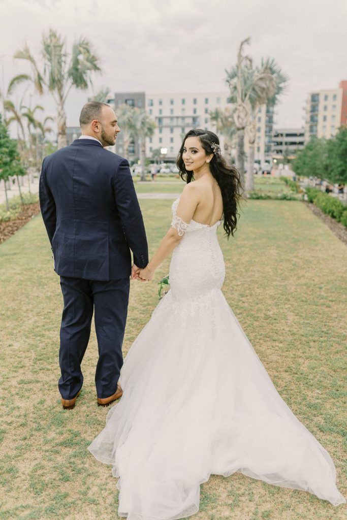 justin alexander real bride