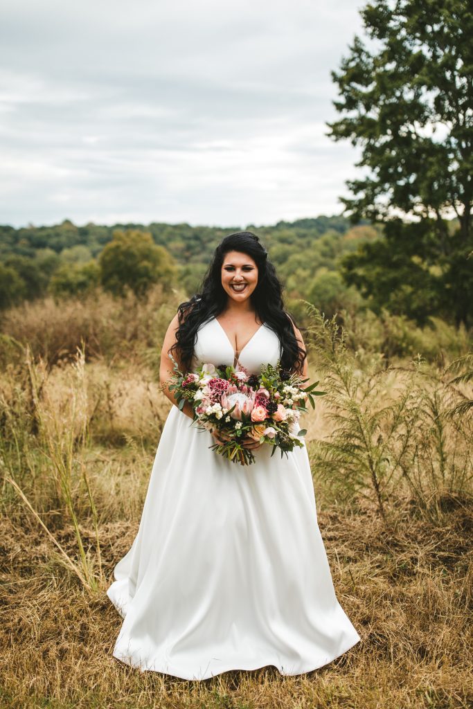 bride in Stella York 6758