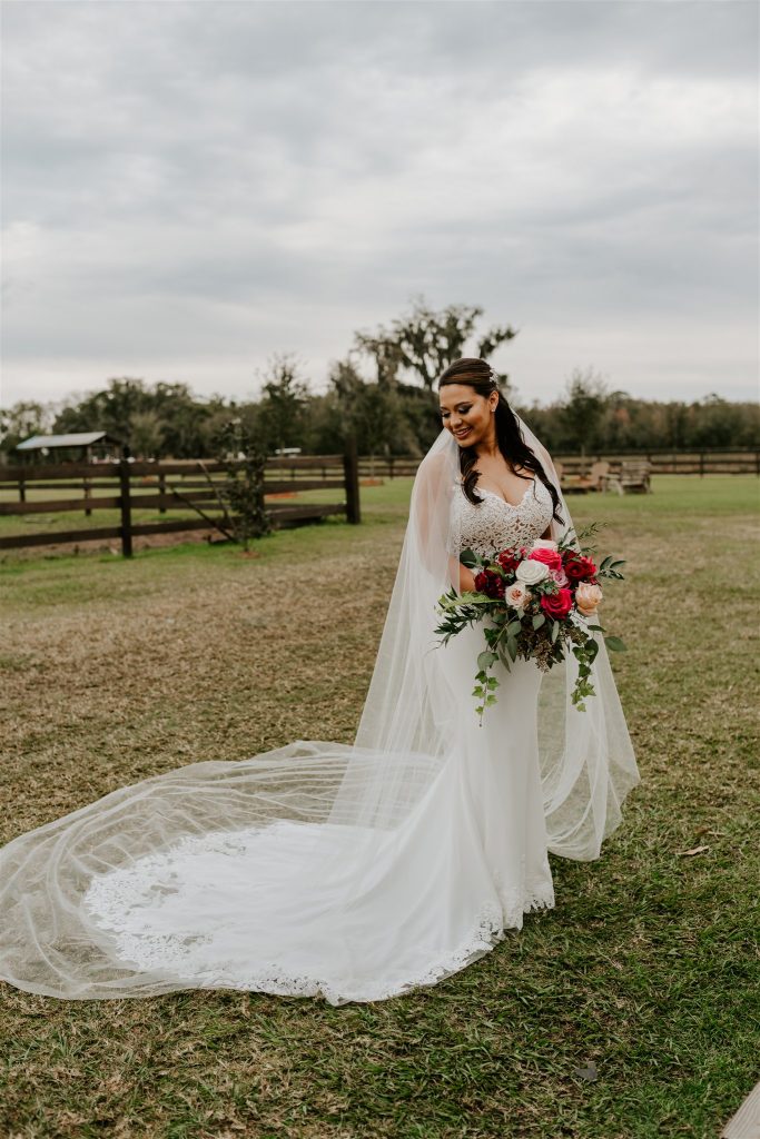 timeless wedding dress Juri