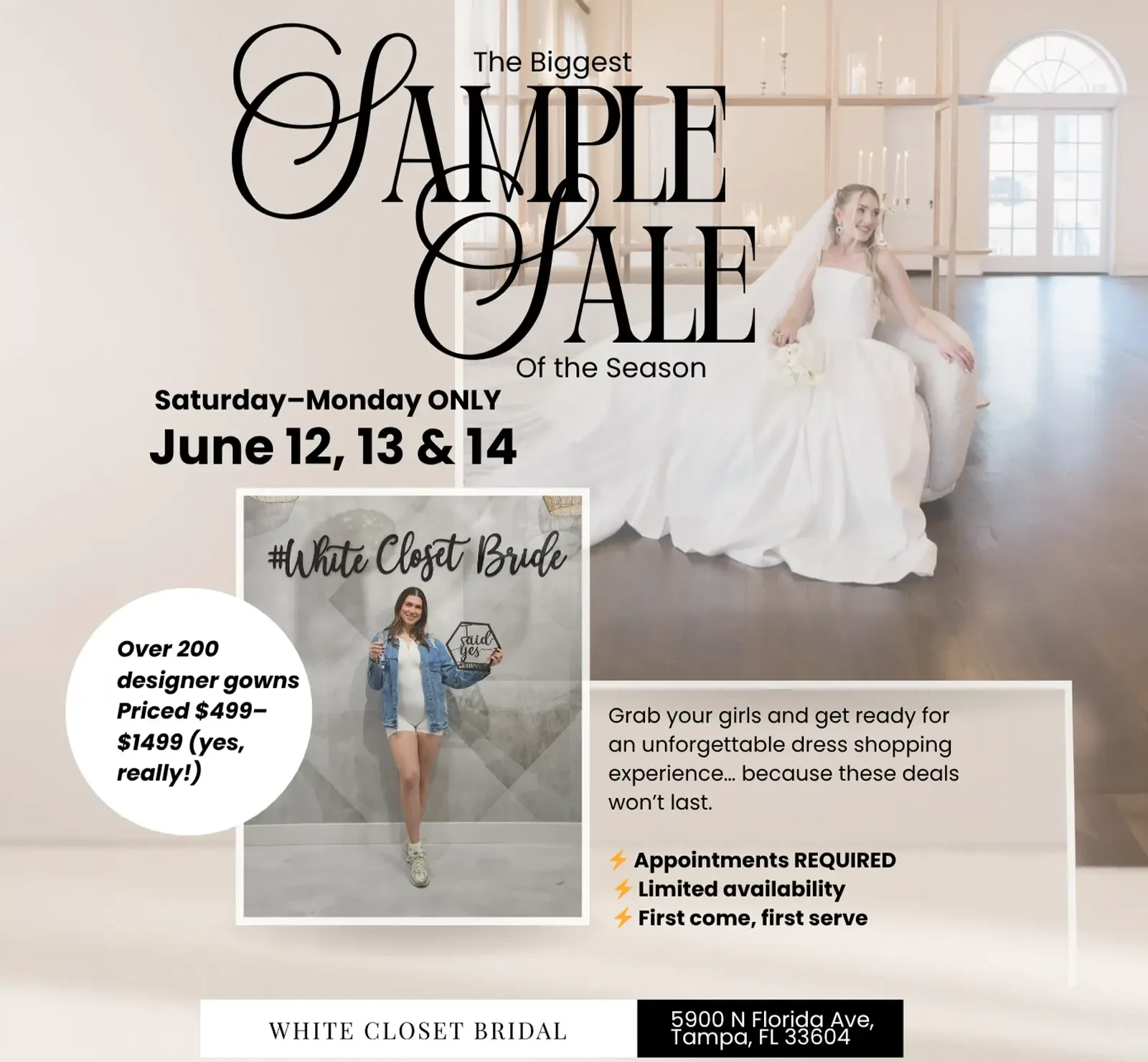 Summer Sample Sale