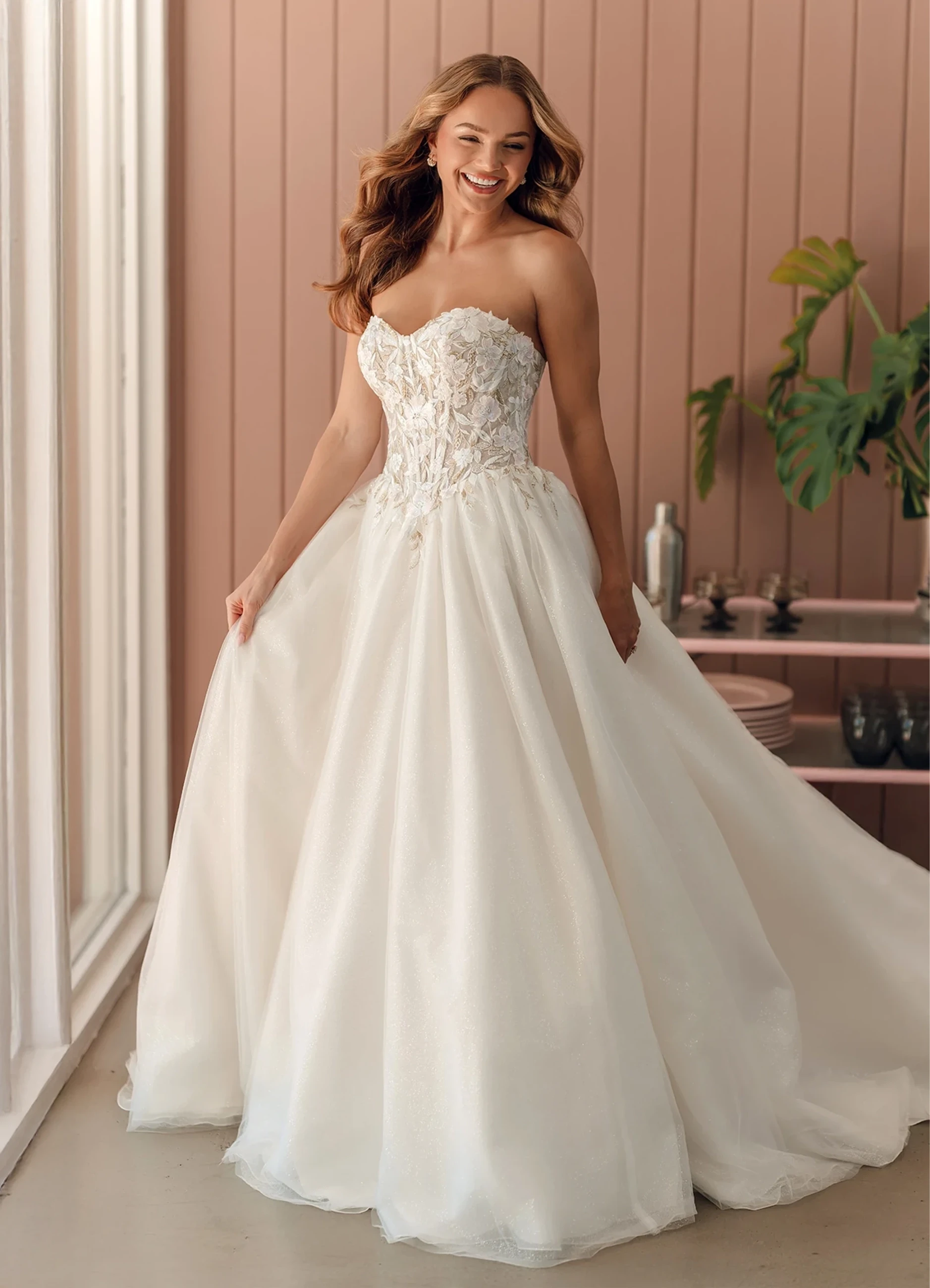 Model wearing a Madi Lane dress