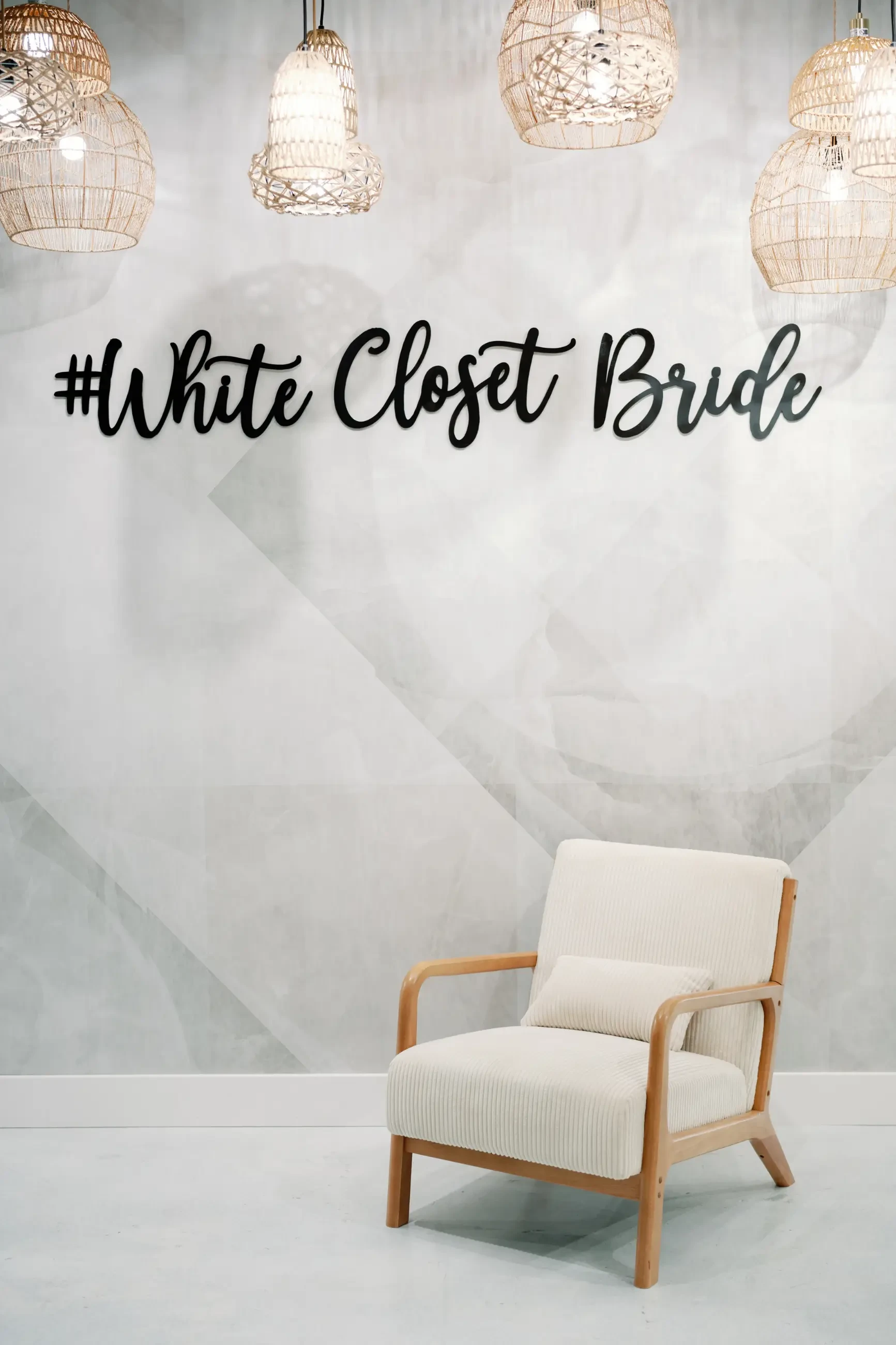 White Closet Bride Tampa Image