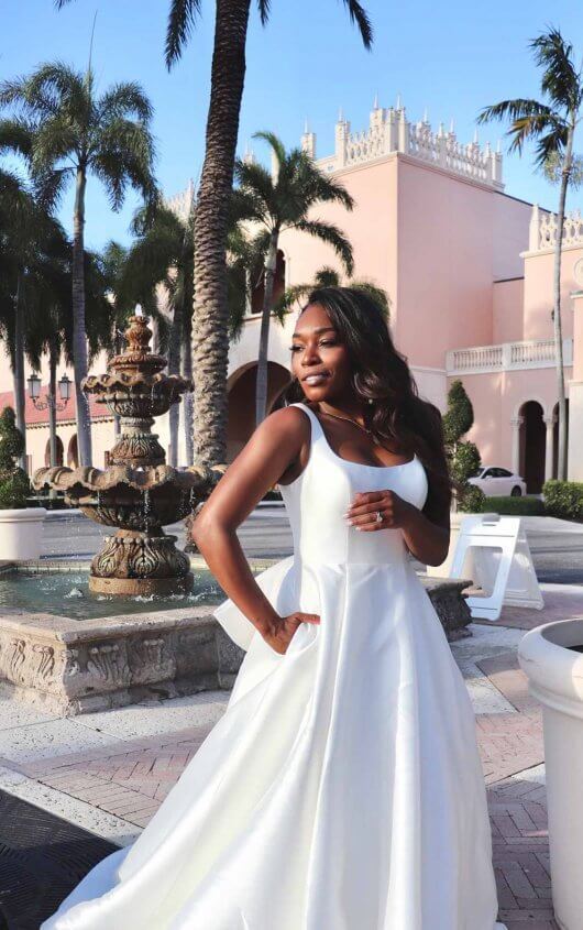 Closet bridal top