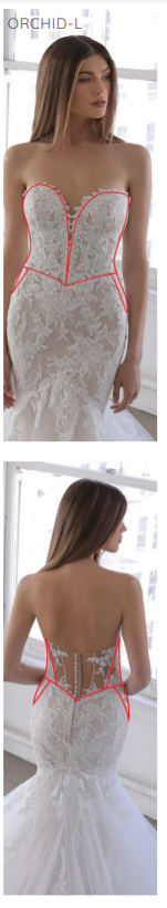 Blue by Enzoani Orchid-D #1 thumbnail