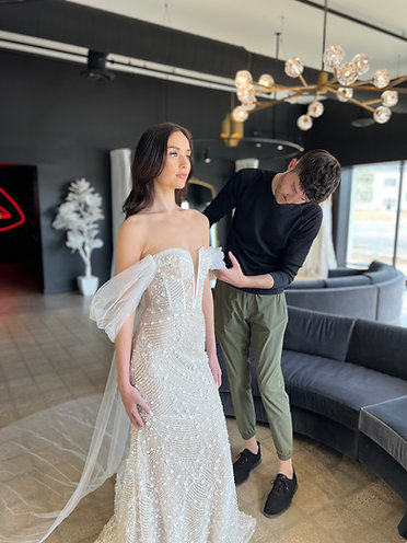 Colby John Kandy White Closet Bridal