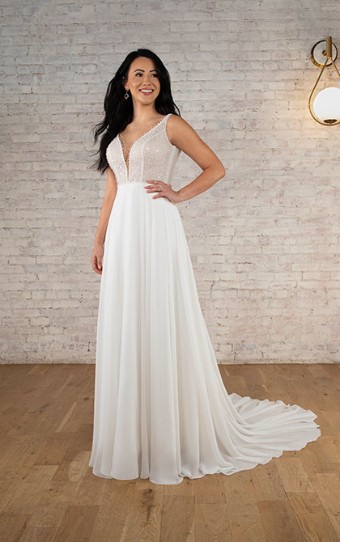 Stella York Plus Size 7778 #0 Ivory thumbnail