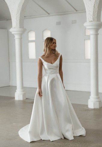 Madi Lane Seldon ML24029SA #0 Ivory Satin thumbnail