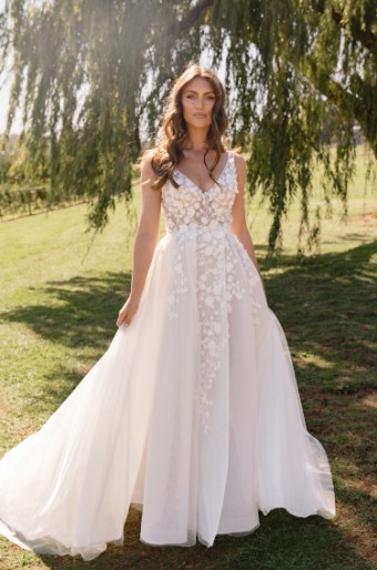 Madi Lane Shanel ML24144FL #0 Ivory thumbnail