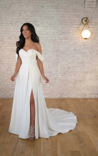 Stella York Plus Size 7749 #0 Ivory thumbnail