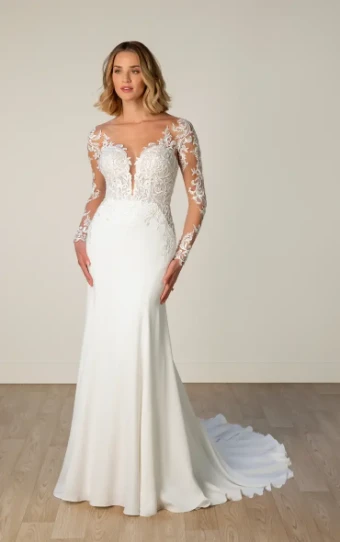 Stella York 8028 #9 Ivory thumbnail