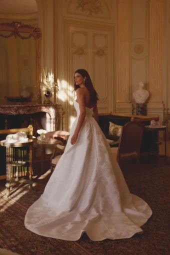 Justin Alexander 88406 #7 Ivory/Brocade thumbnail