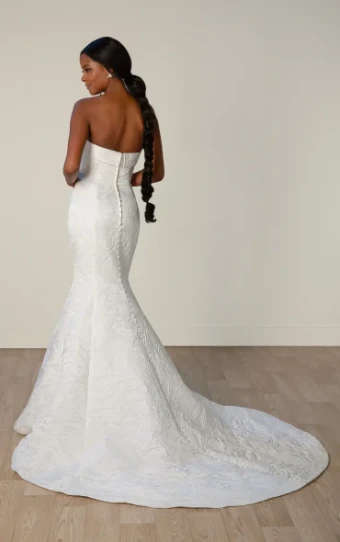 Stella York 8011 #9 default Ivory Noble Satin thumbnail