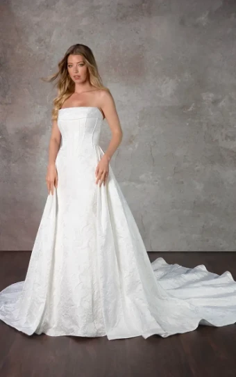 Essense of Australia Plus Size D4149 #2 default Ivory/Mikado thumbnail