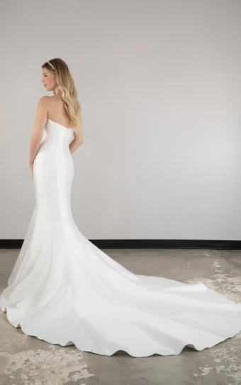 Essense of Australia Plus Size D3991 #3 Ivory thumbnail