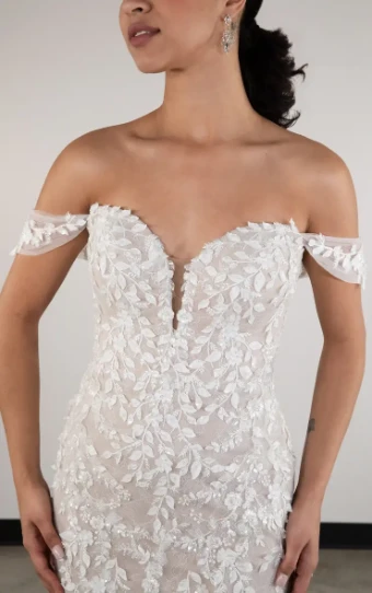 Essense of Australia Plus Size D3992 #12 Ivory/Ivory thumbnail