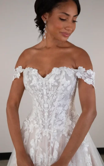 Essense of Australia Plus Size D4106 #4 default Ivory/Ivory thumbnail