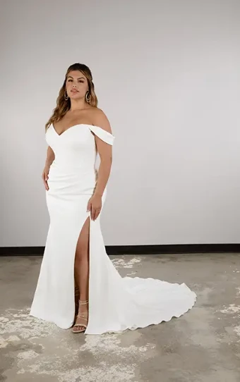 Essense of Australia Plus Size D3864 #0 default Ivory thumbnail