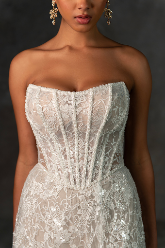 Essense of Australia D4176 #9 default Ivory/Ivory thumbnail