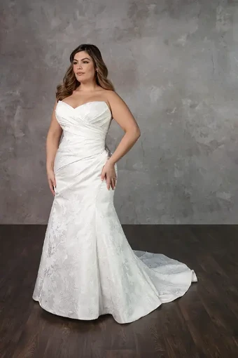 Essense of Australia Plus Size D4300 #6 default Ivory Jacquard thumbnail