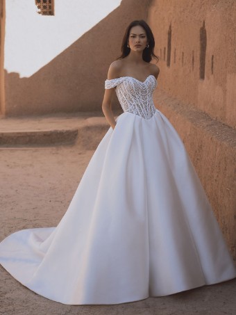 Blue by Enzoani TheodoraM #0 Ivory/Mikado thumbnail