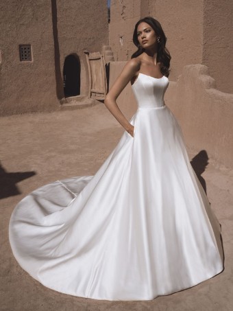 Blue by Enzoani TinsleyS #2 Ivory Satin thumbnail