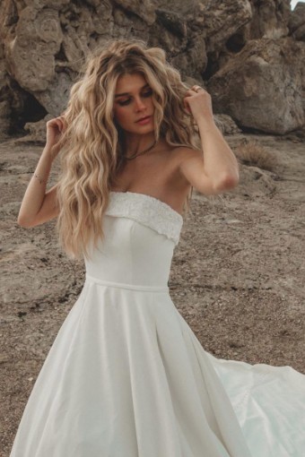 Stella York Plus Size 7045 #1 Ivory thumbnail