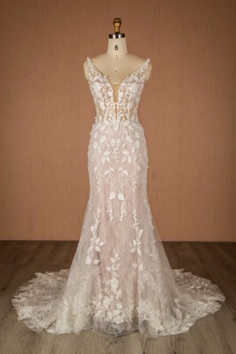 Harper Blue Poppy #0 default Ivory/Nude Bodice/Ivory thumbnail