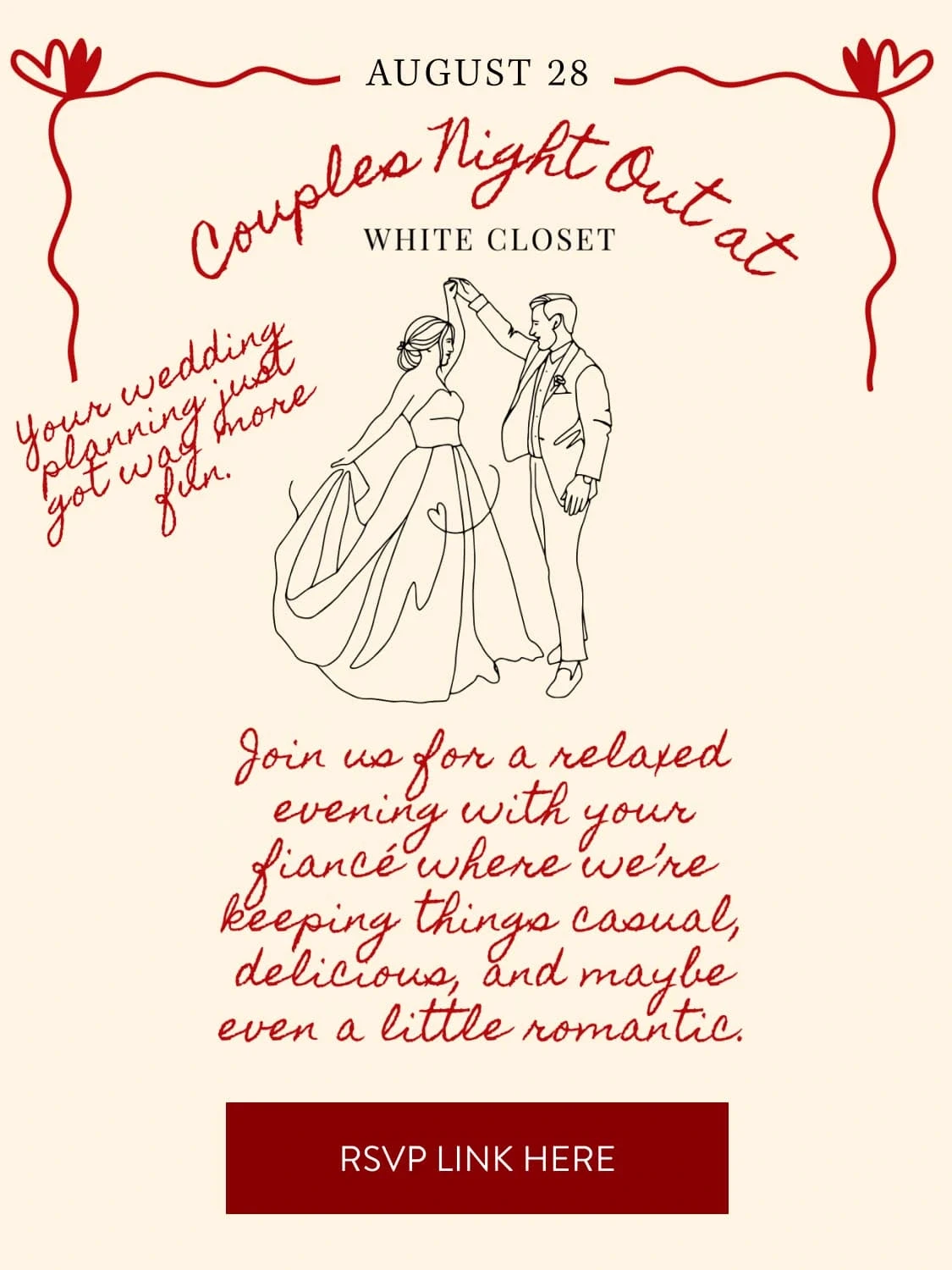 Couple's Night Out mobile banner