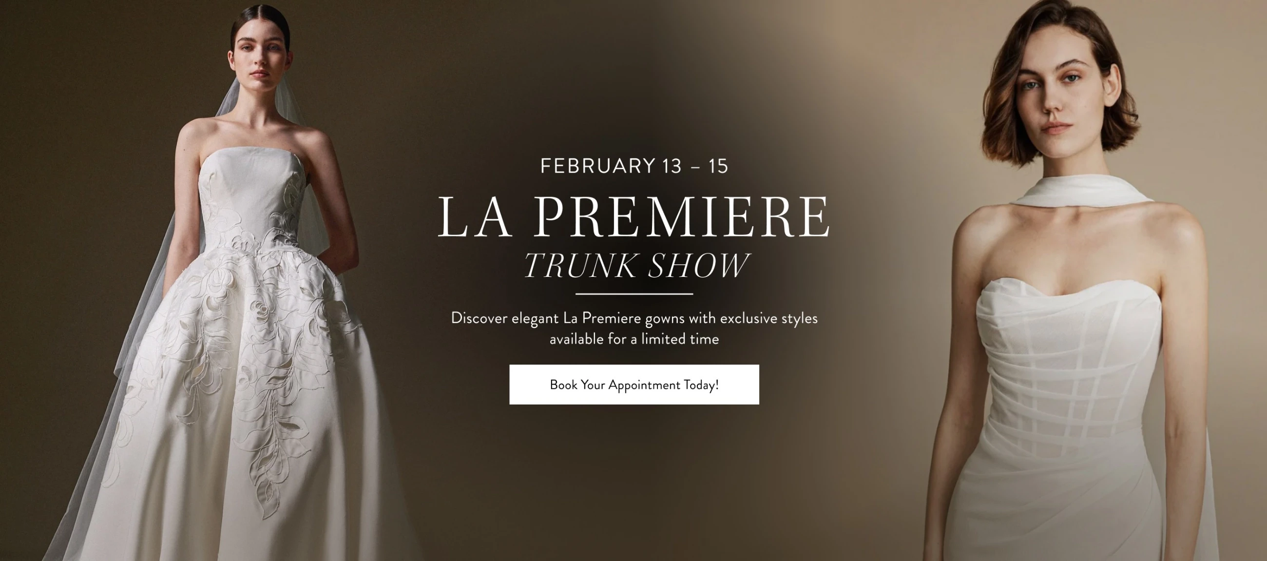La Premiere Trunk Show Banner