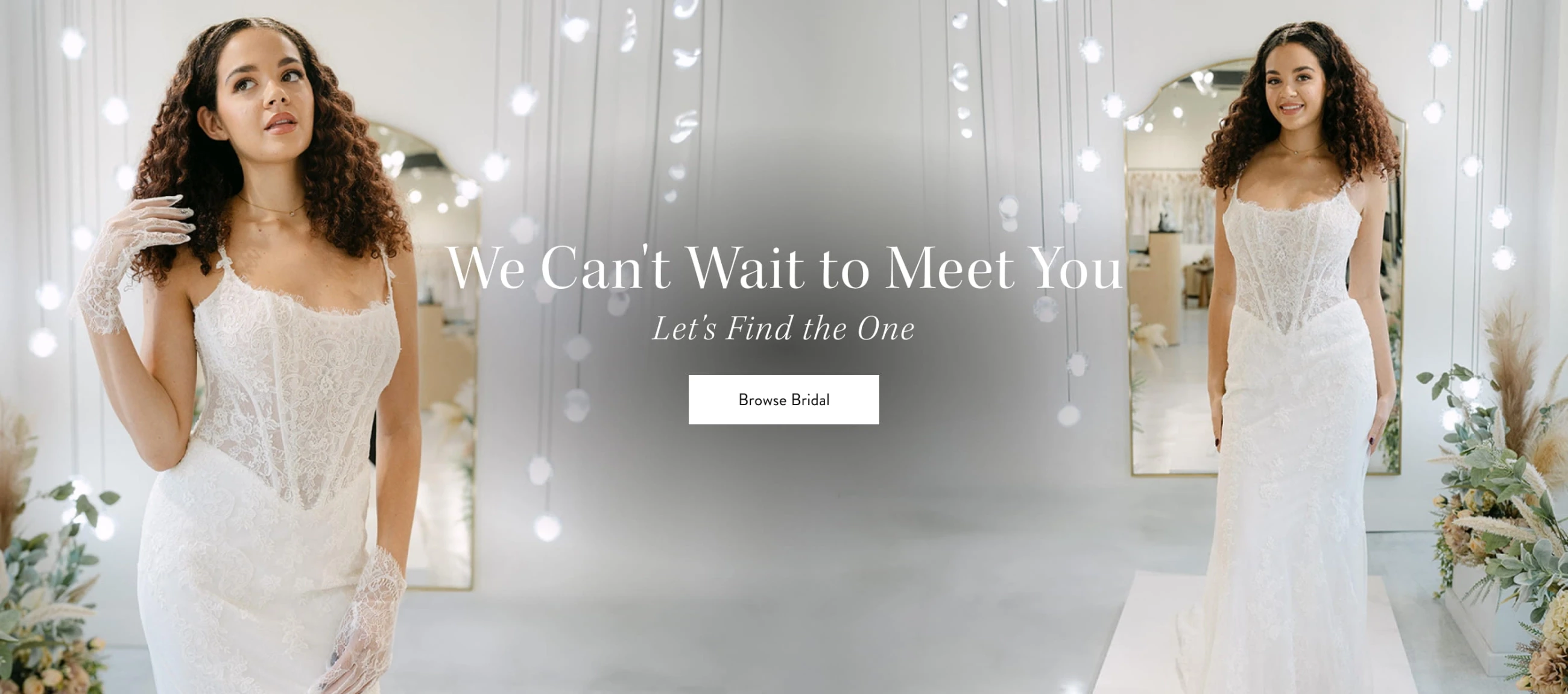 We Can't Wait to Meet You - Let's Find the One Banner