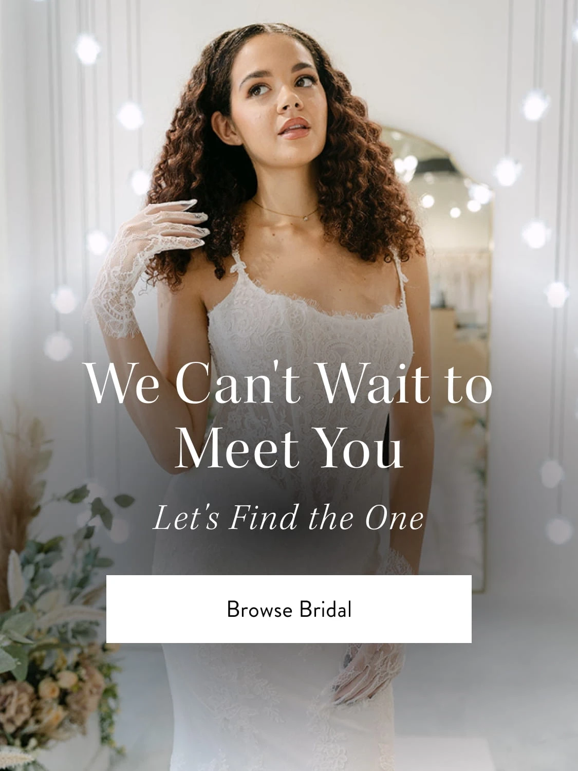 We Can't Wait to Meet You - Let's Find the One Banner