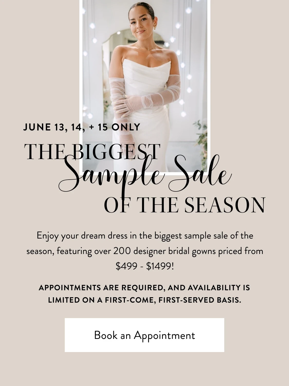 Sample Sale Banner