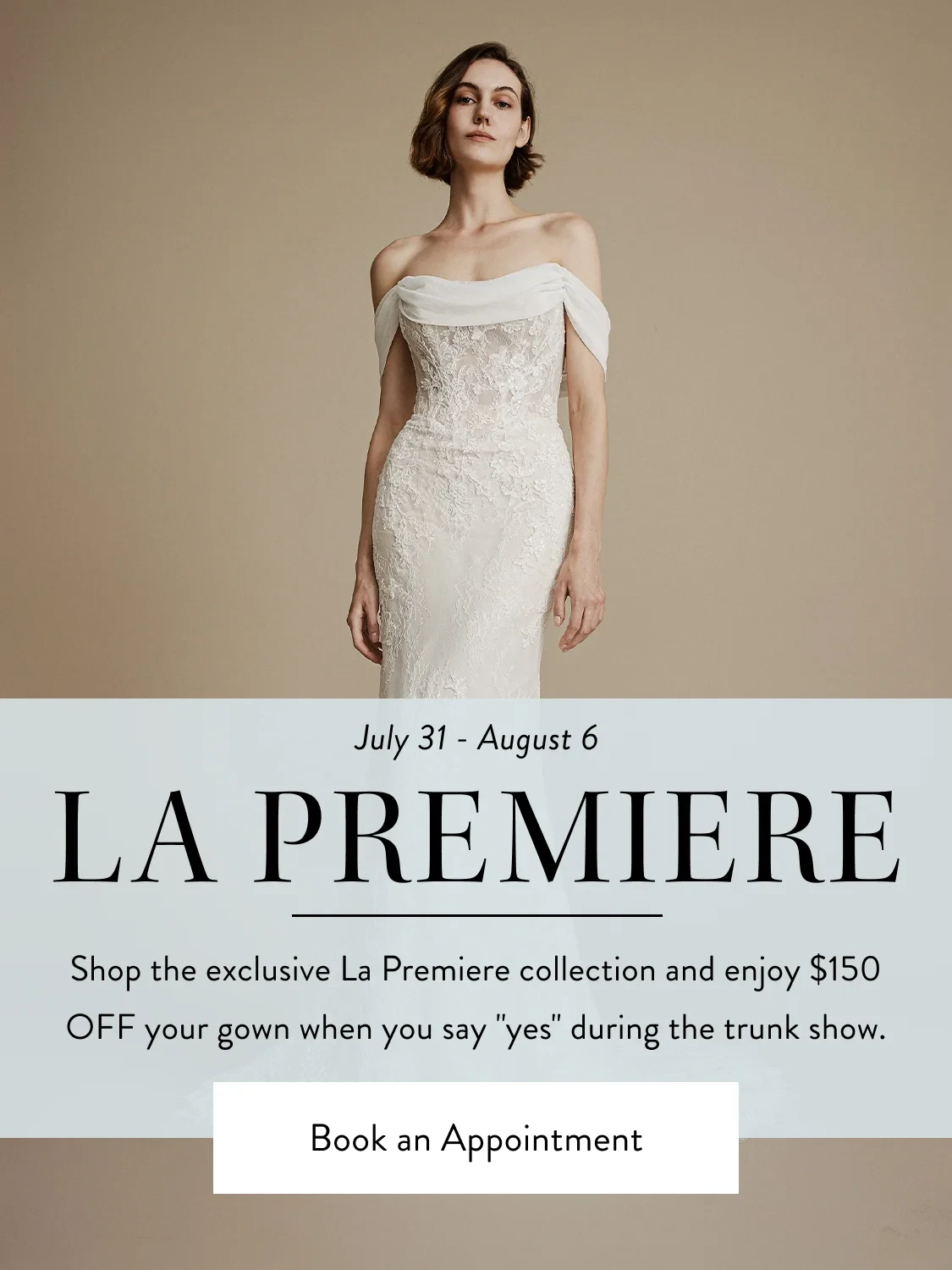 La Premiere Trunk Show Banner