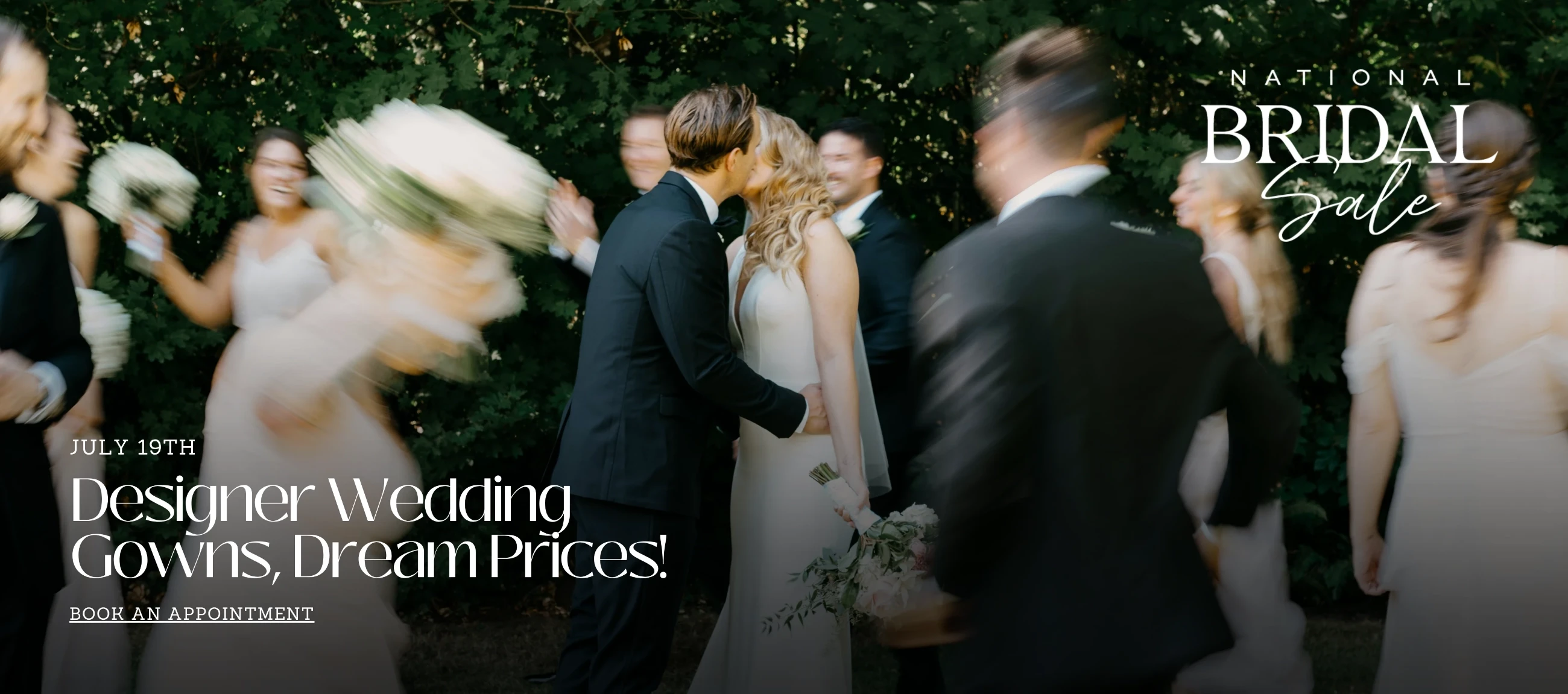 National Bridal Sale Banner