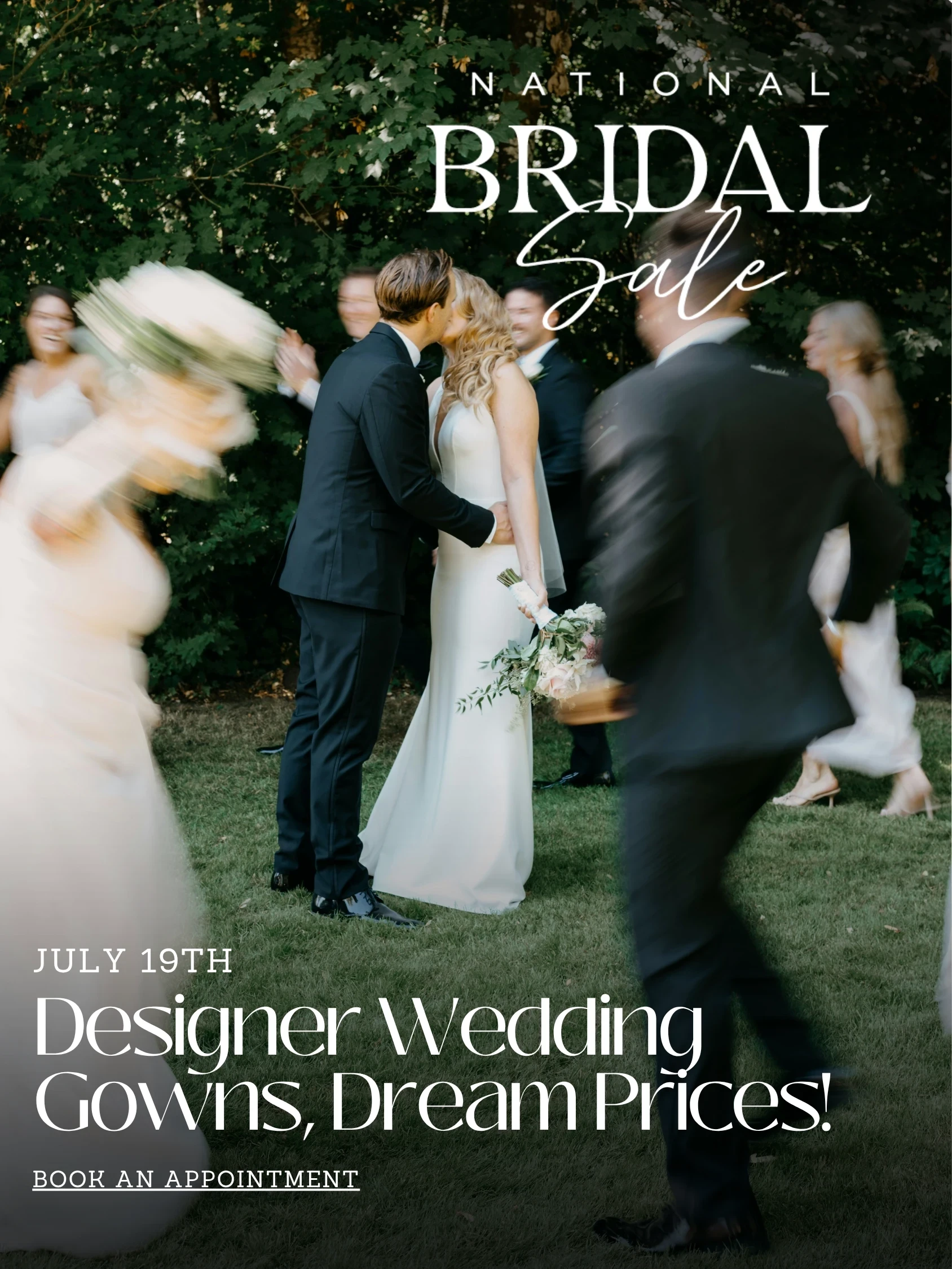 National Bridal Sale Banner